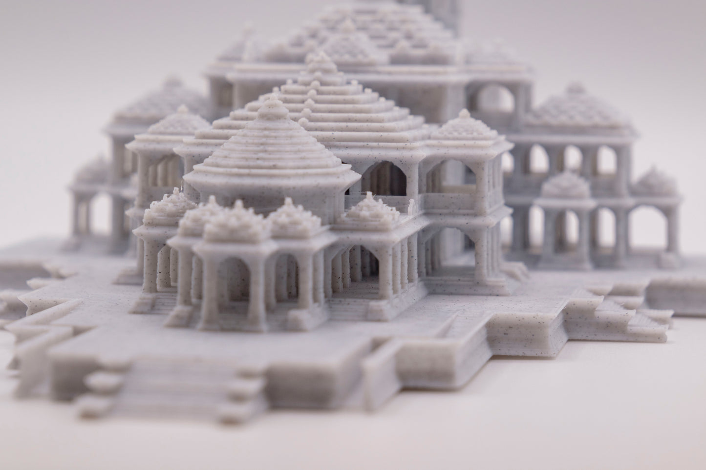 Ram Mandir Model - STONE effect