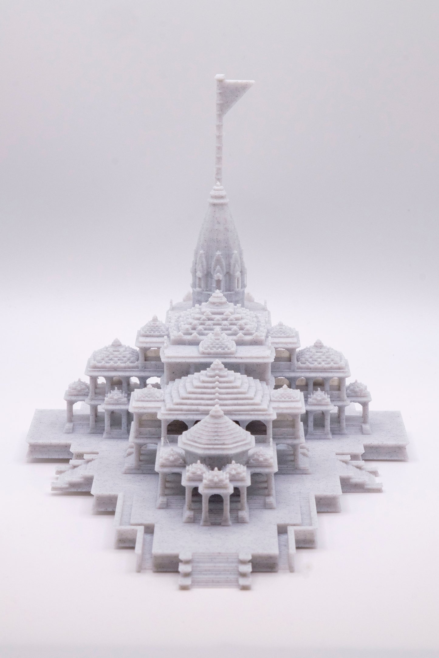 Ram Mandir Model - STONE effect