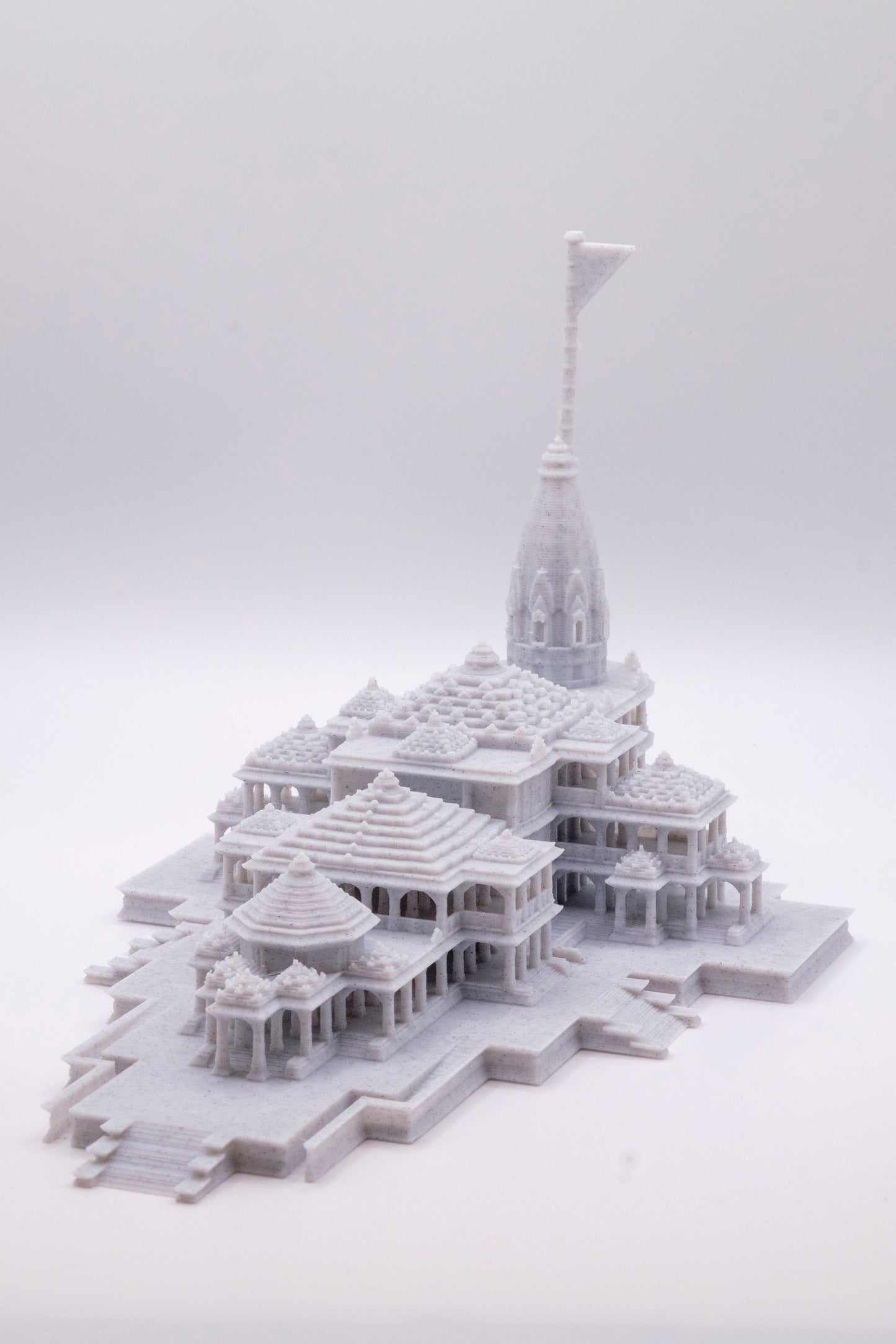 Ram Mandir Model - STONE effect