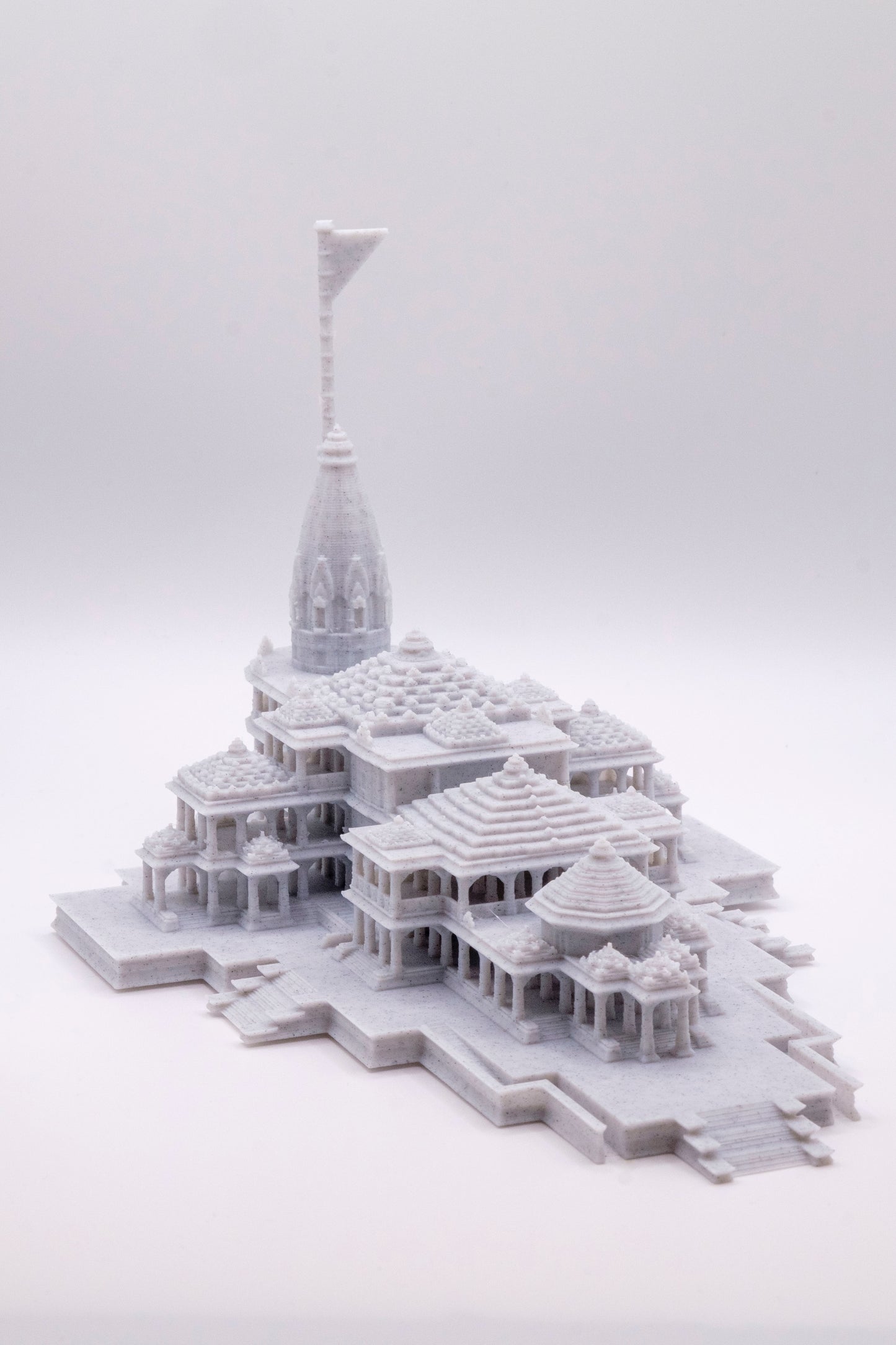 Ram Mandir Model - STONE effect