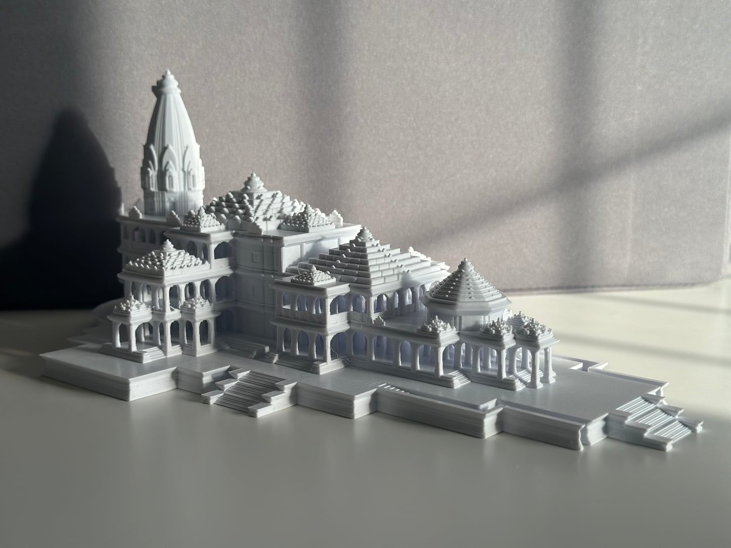 Ram Mandir Model - STONE effect